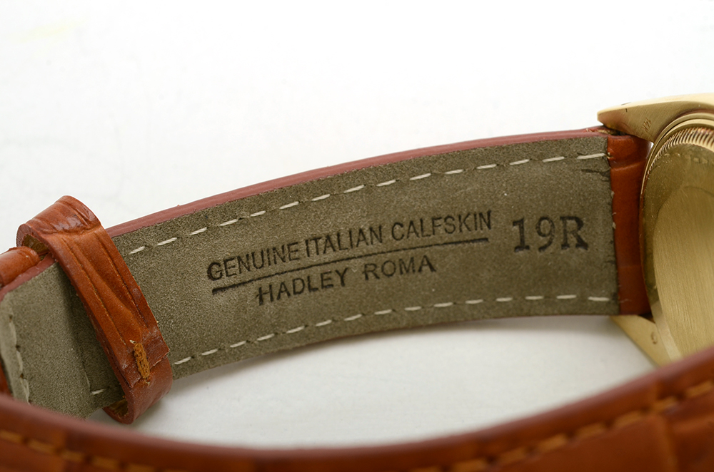 Men's Rolex Perpetual Date Solid 14K Yellow Gold 34 mm Automatic