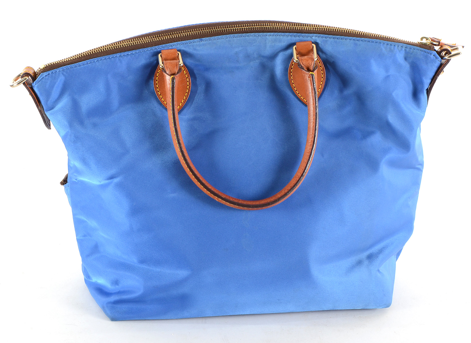 Dooney & Bourke Leather Trimmed Nylon Bag