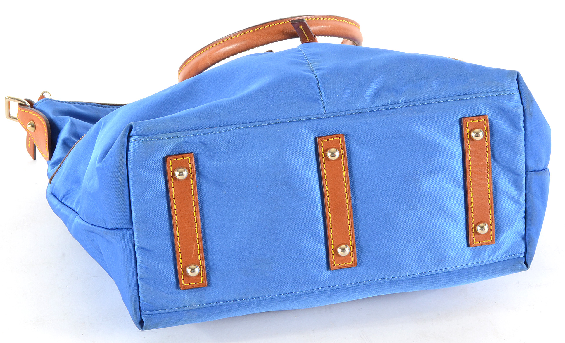 Dooney & Bourke Leather Trimmed Nylon Bag