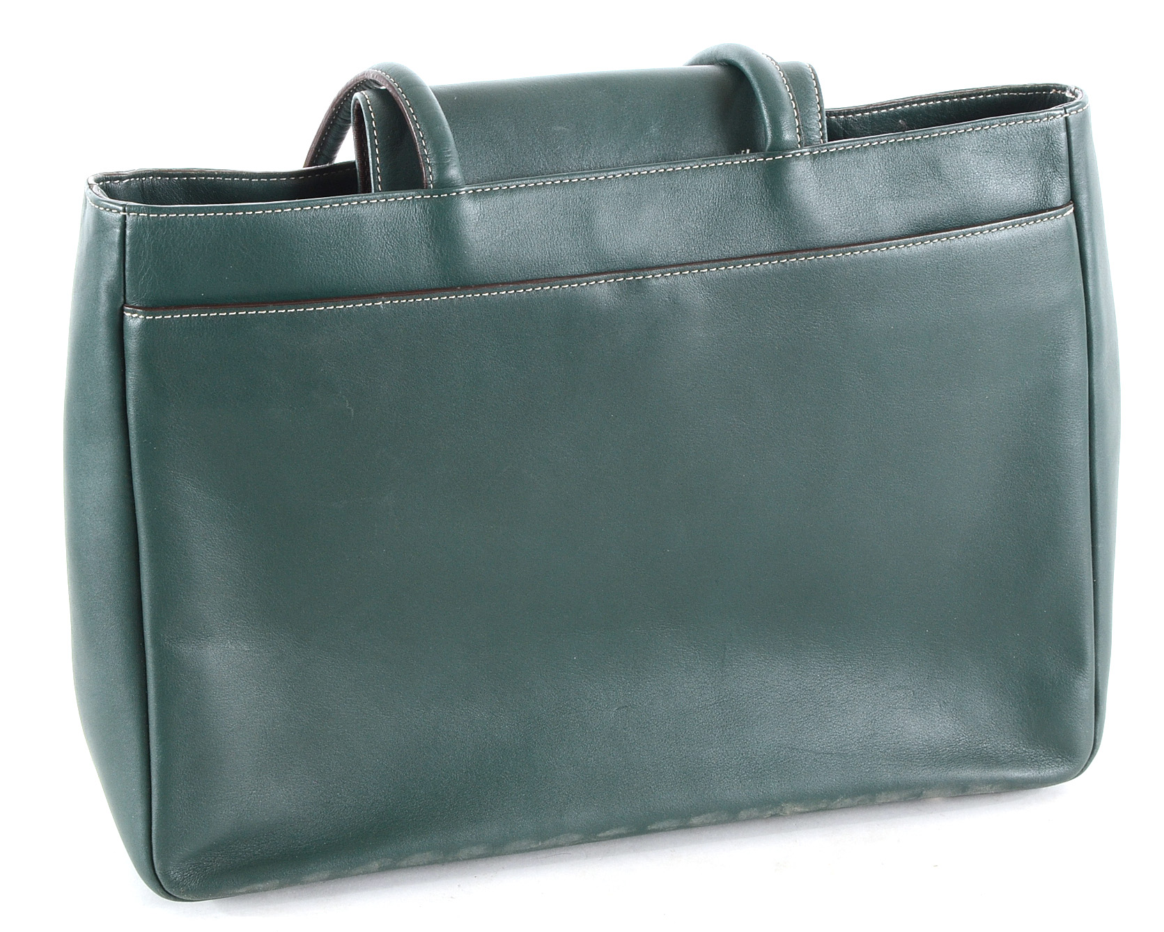 Levenger Leather Tote Bag