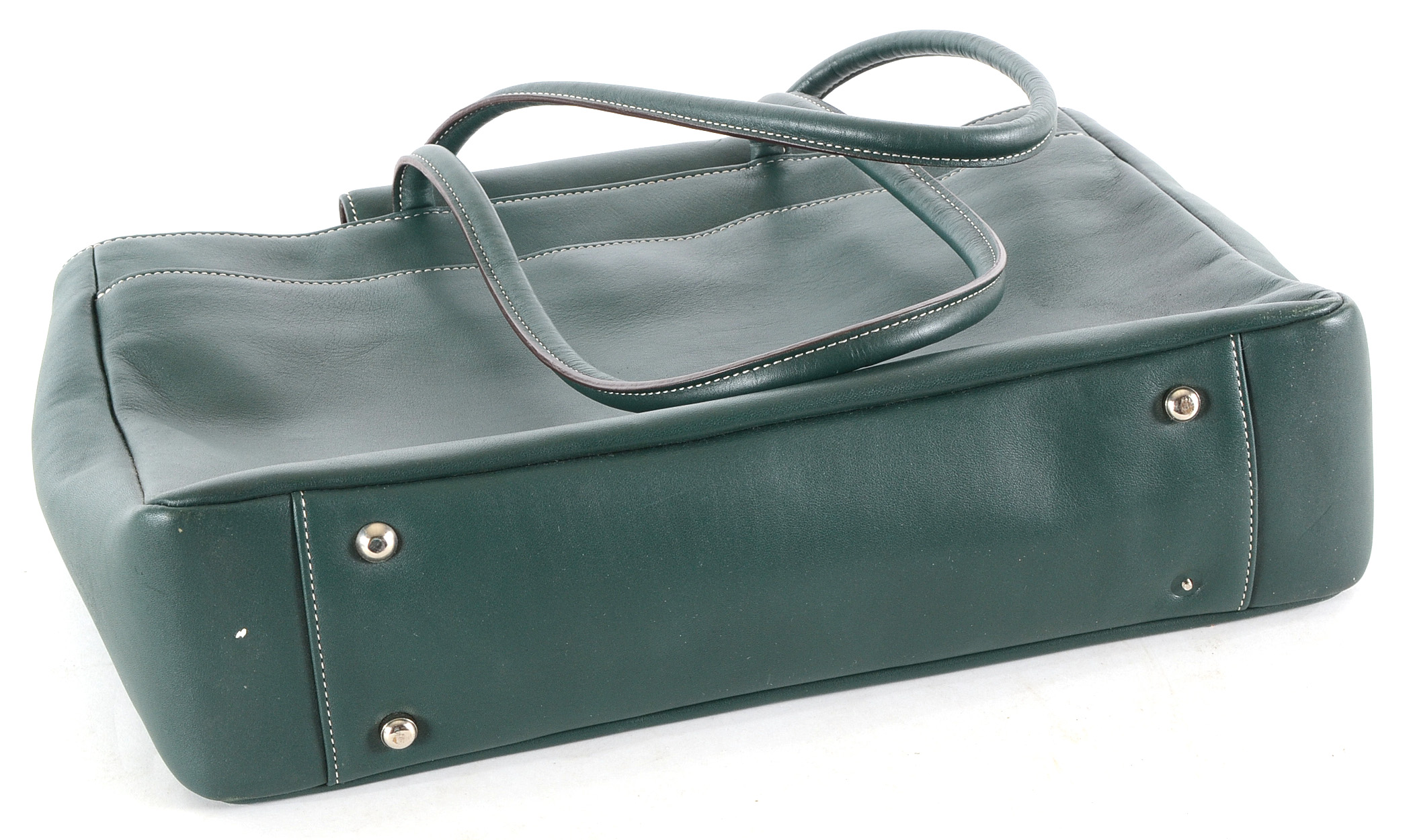 Levenger Leather Tote Bag