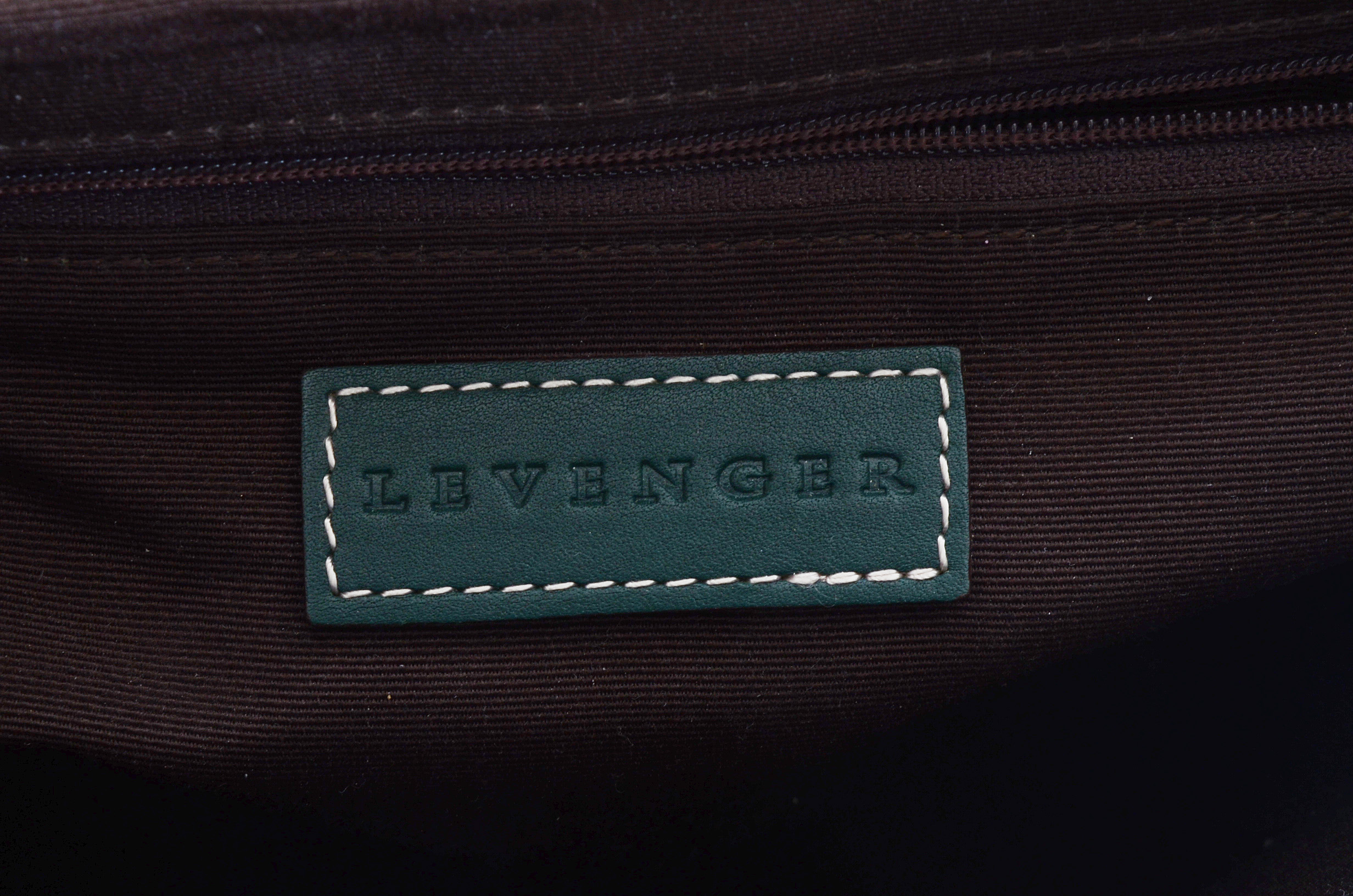 Levenger Leather Tote Bag
