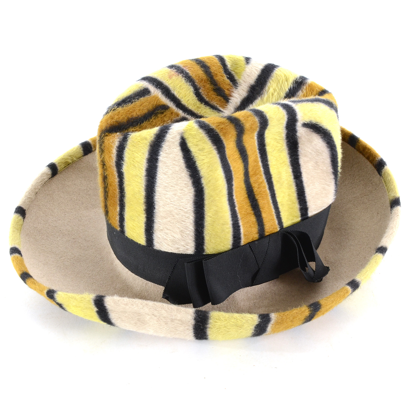 Yves Saint Laurent Brimmed Felt Hat