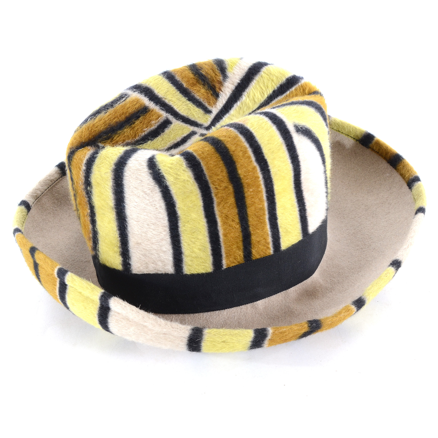 Yves Saint Laurent Brimmed Felt Hat