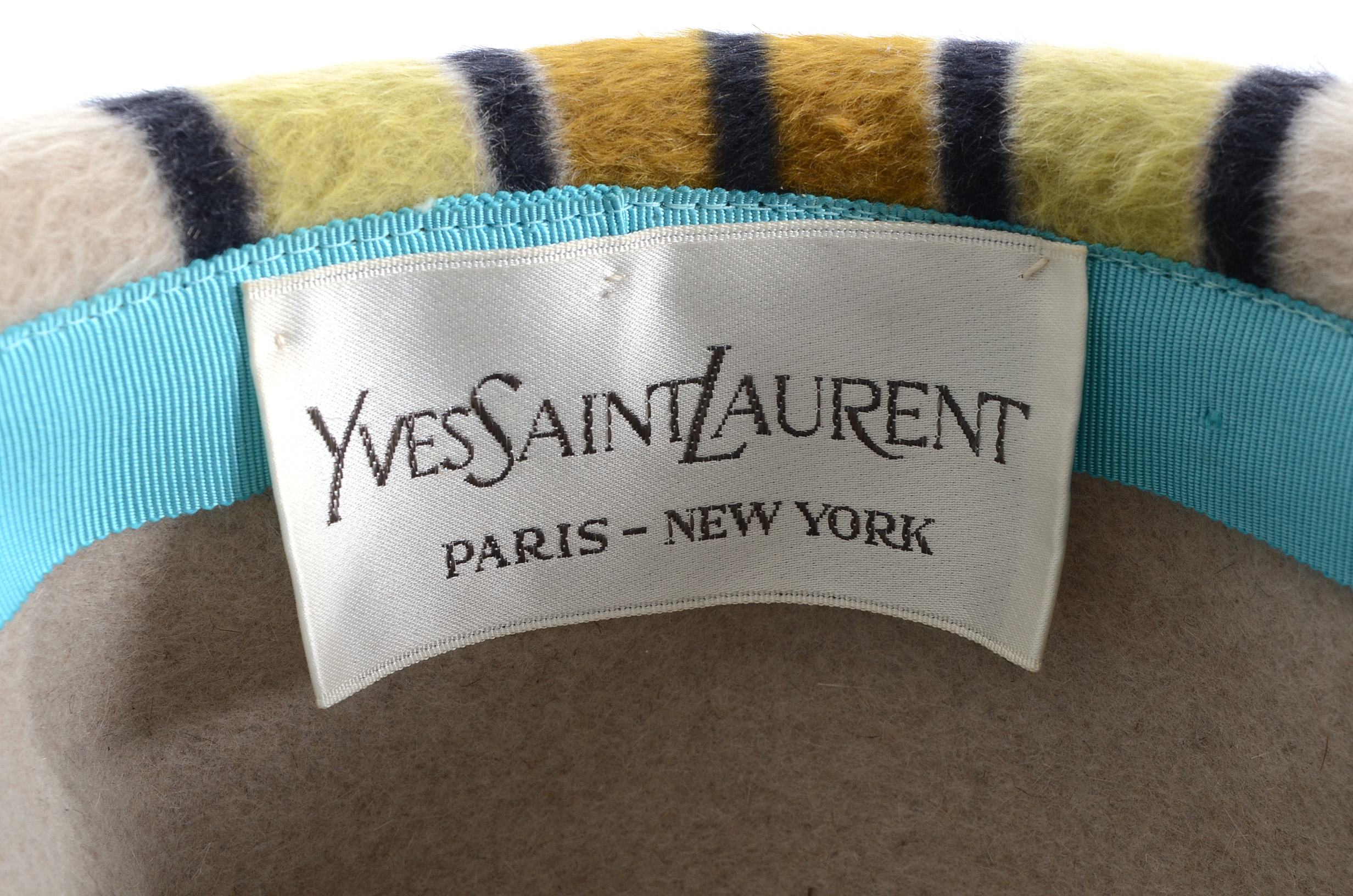 Yves Saint Laurent Brimmed Felt Hat