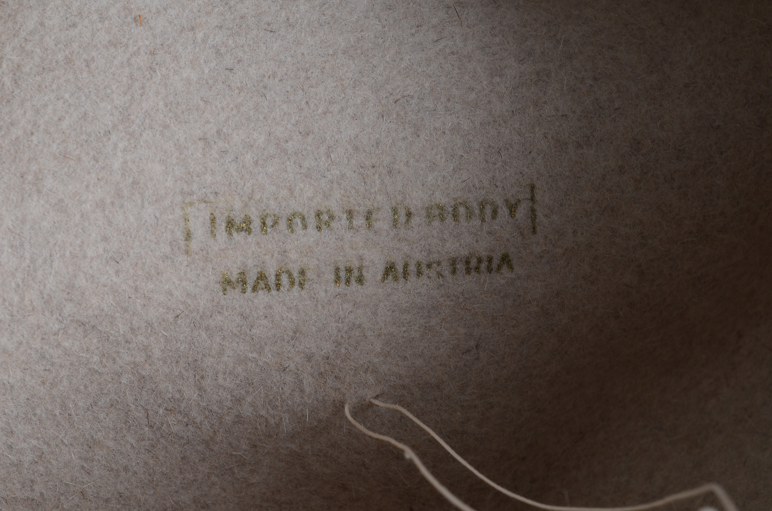 Yves Saint Laurent Brimmed Felt Hat