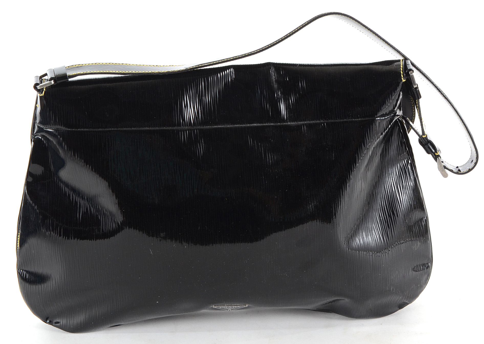Prada Patent Leather Flap Bag