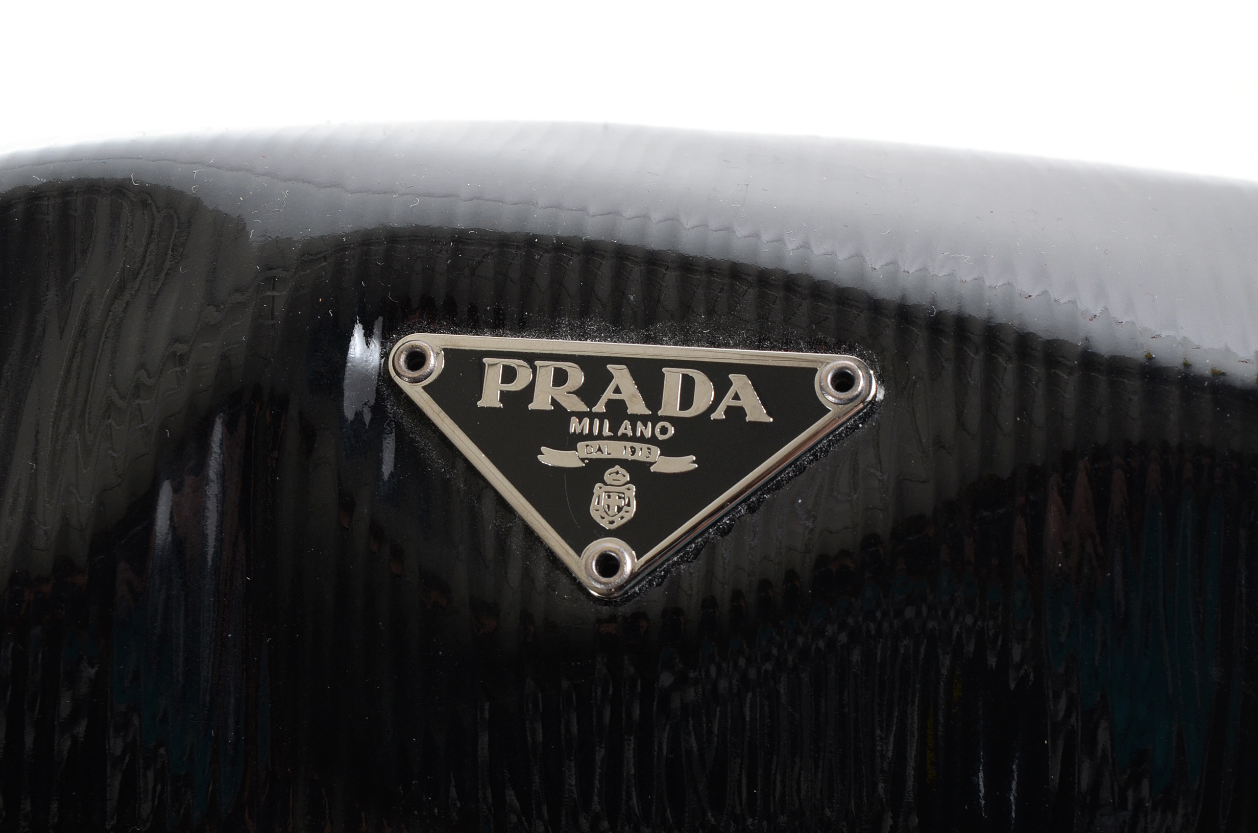 Prada Patent Leather Flap Bag