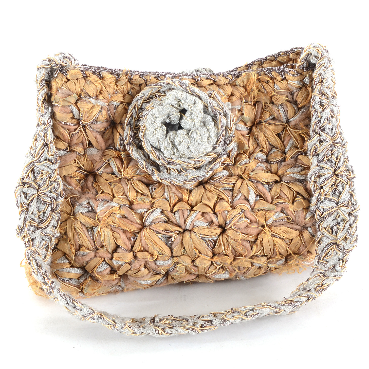 Lorenza Gandaglia Sasha Crochet Shoulder Bag