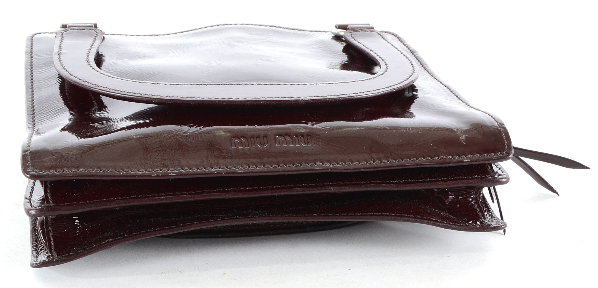 Miu Miu Patent Leather Handbag