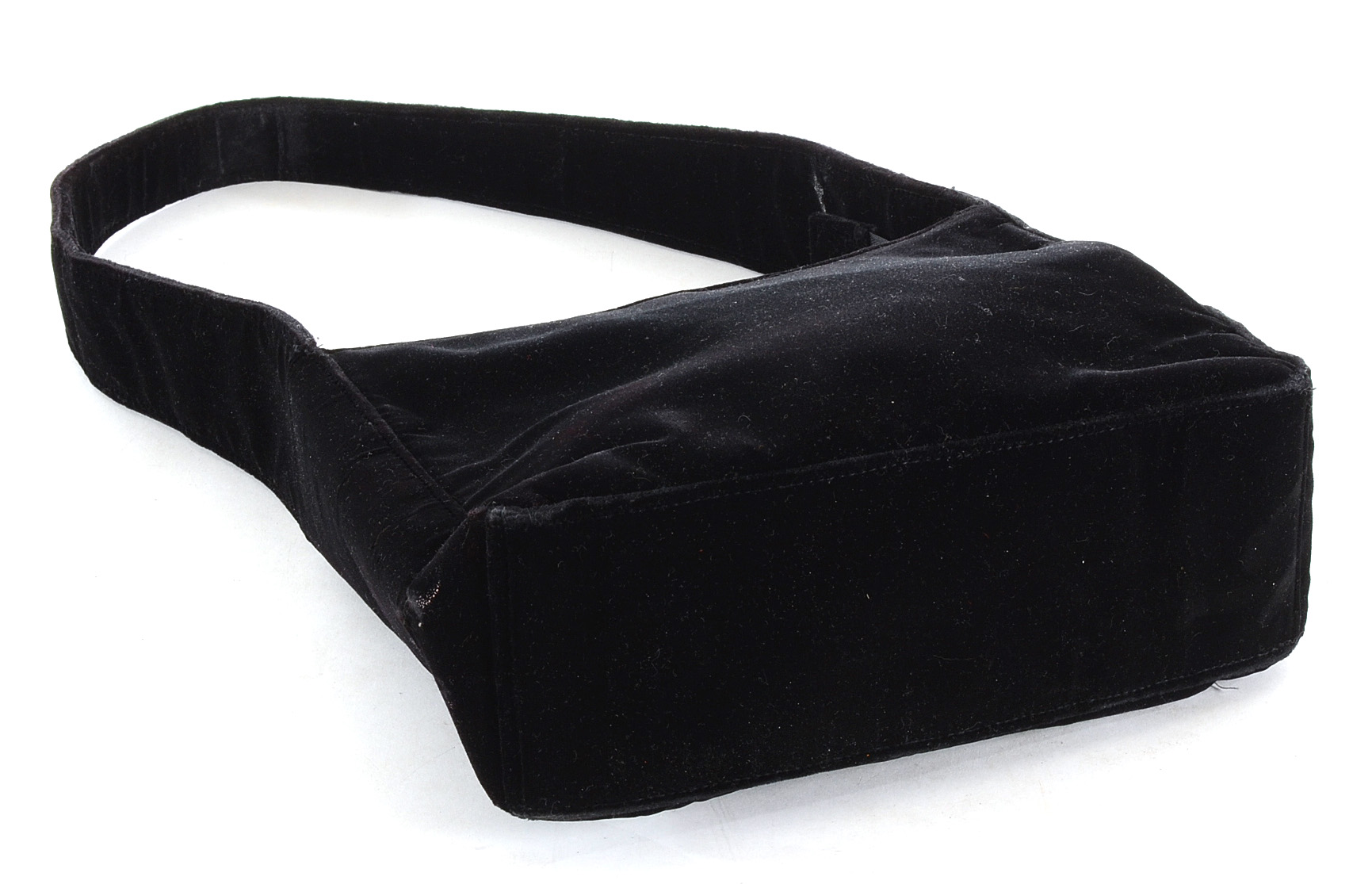 Jeanne Lottie Velvet Shoulder Bag