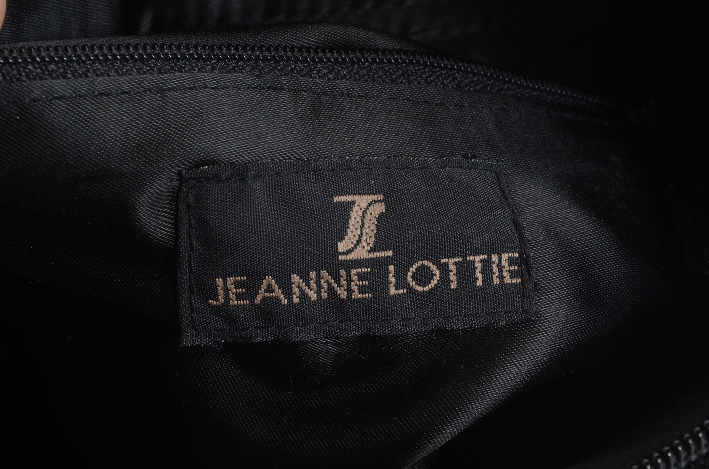 Jeanne Lottie Velvet Shoulder Bag