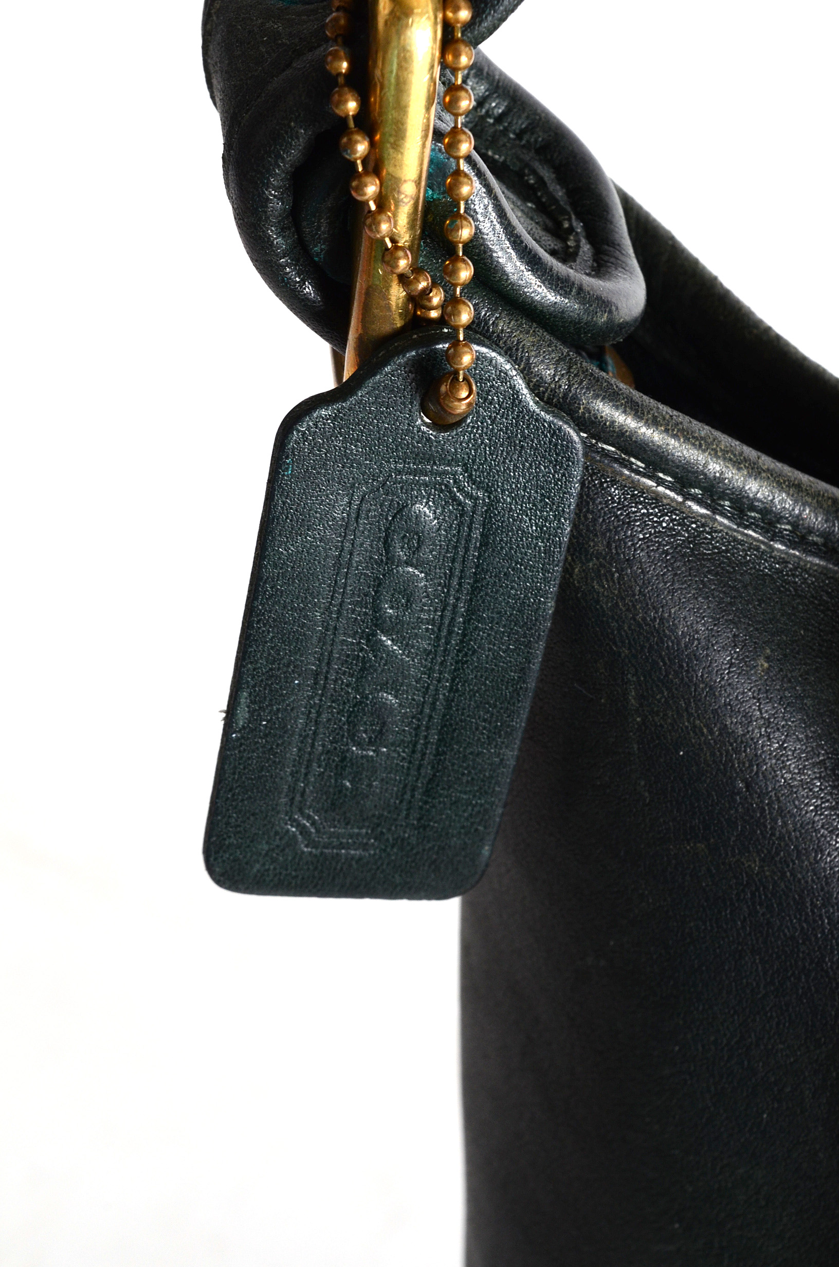 Vintage Coach Leatherware Duffle Sac Bucket Bag