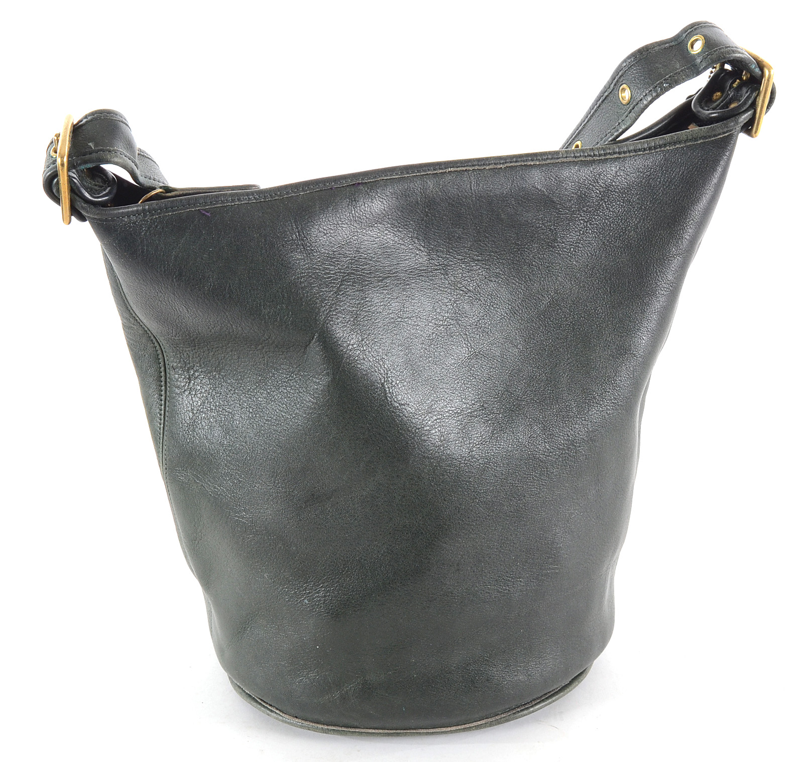 Vintage Coach Leatherware Duffle Sac Bucket Bag