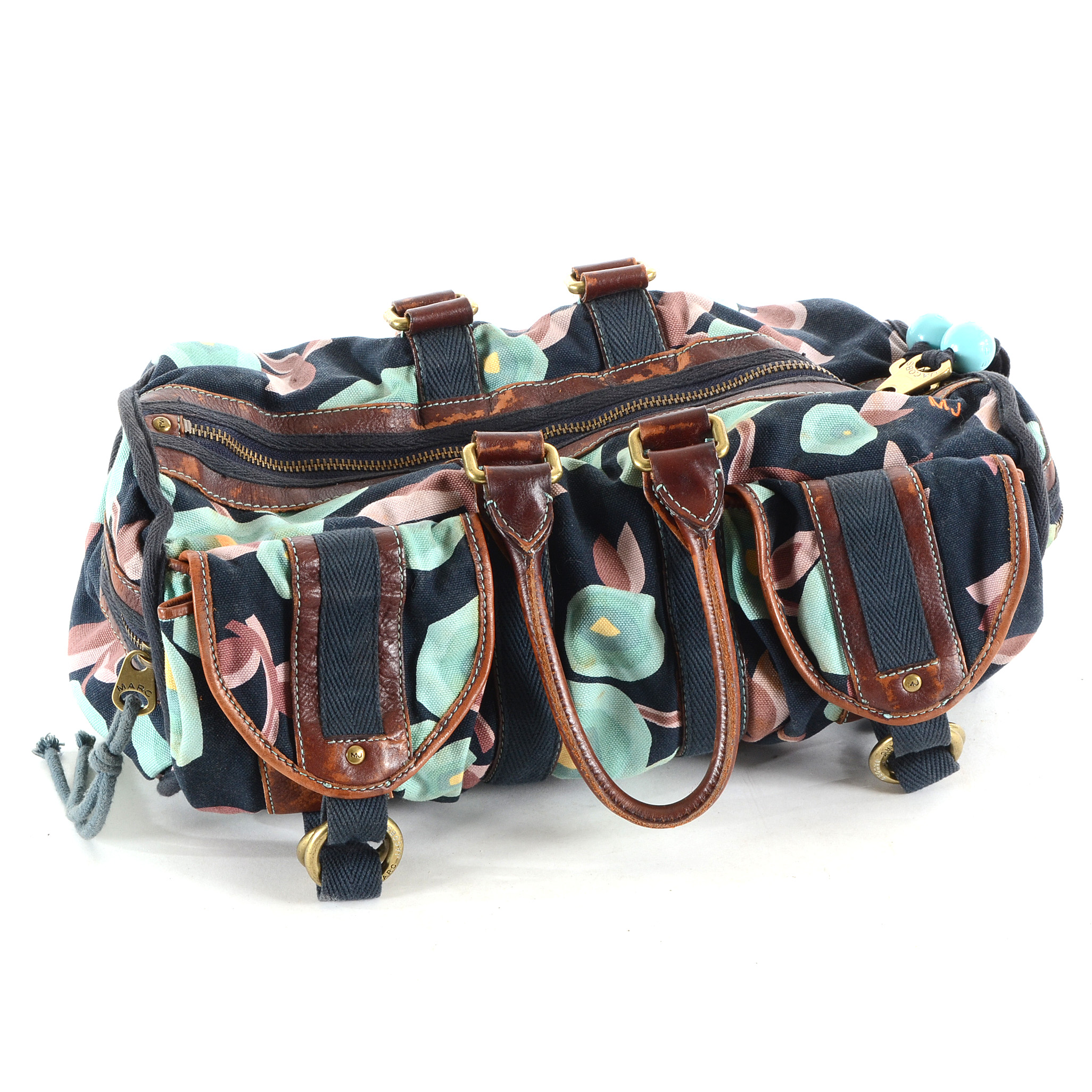 Marc Jacobs Floral Print Duffle Bag