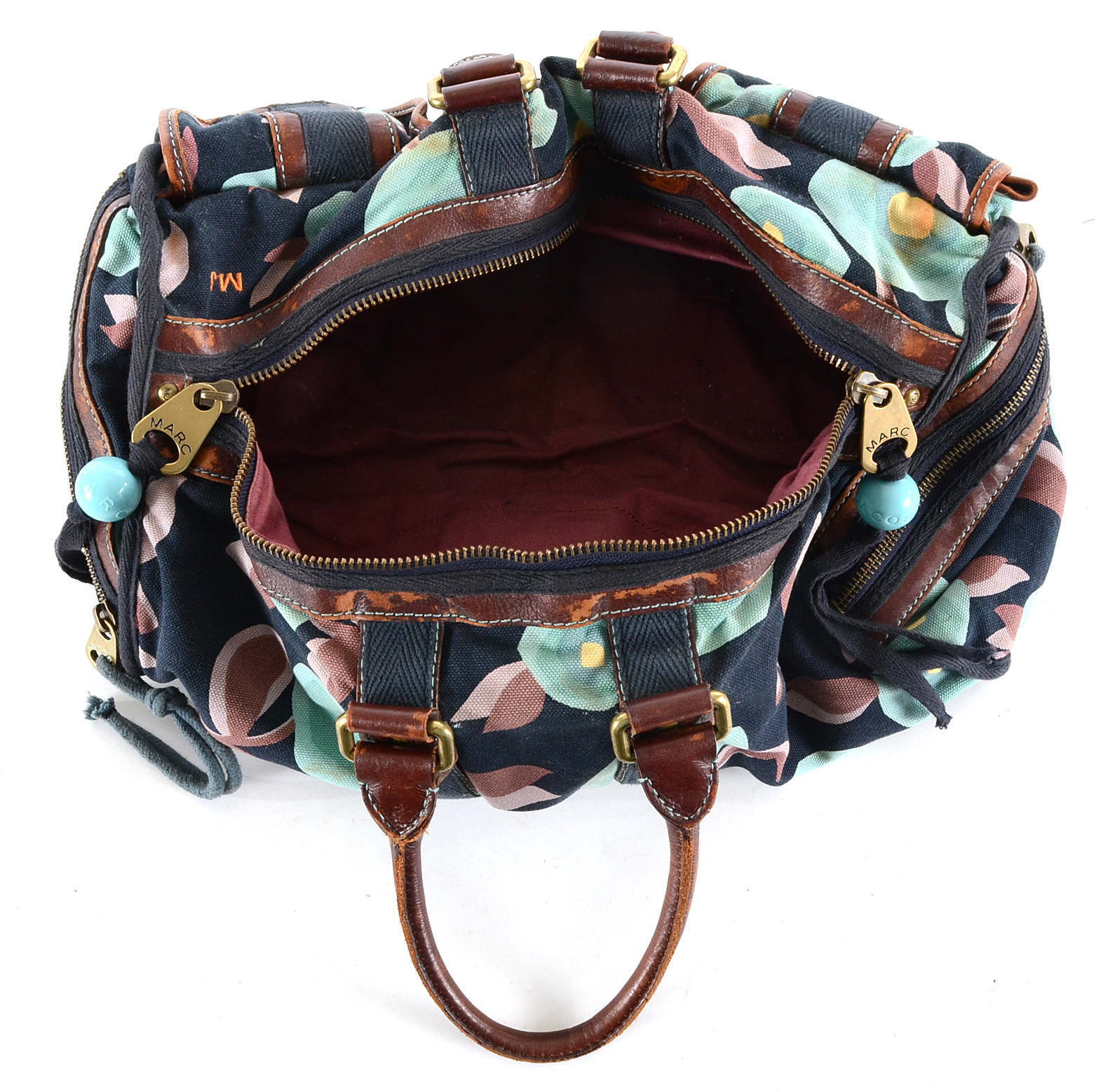 Marc Jacobs Floral Print Duffle Bag