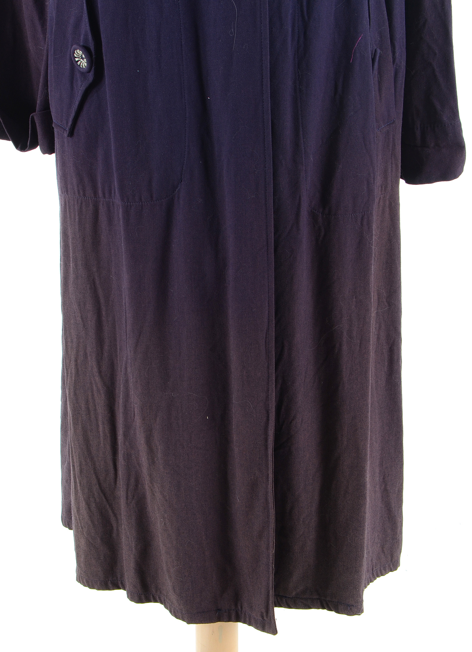 Vintage Downtown Purple Cotton Jacket