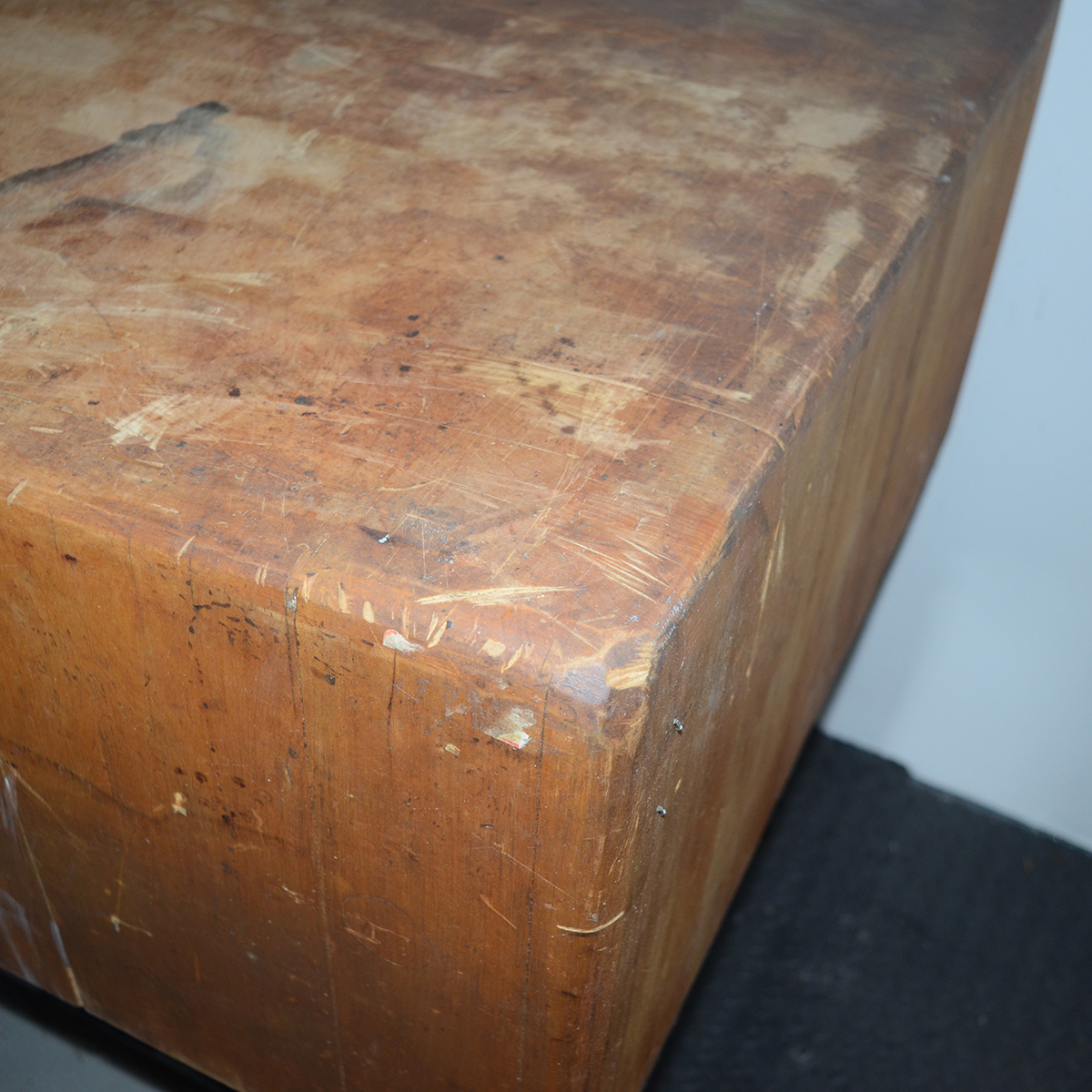 Vintage Butcher Block Table