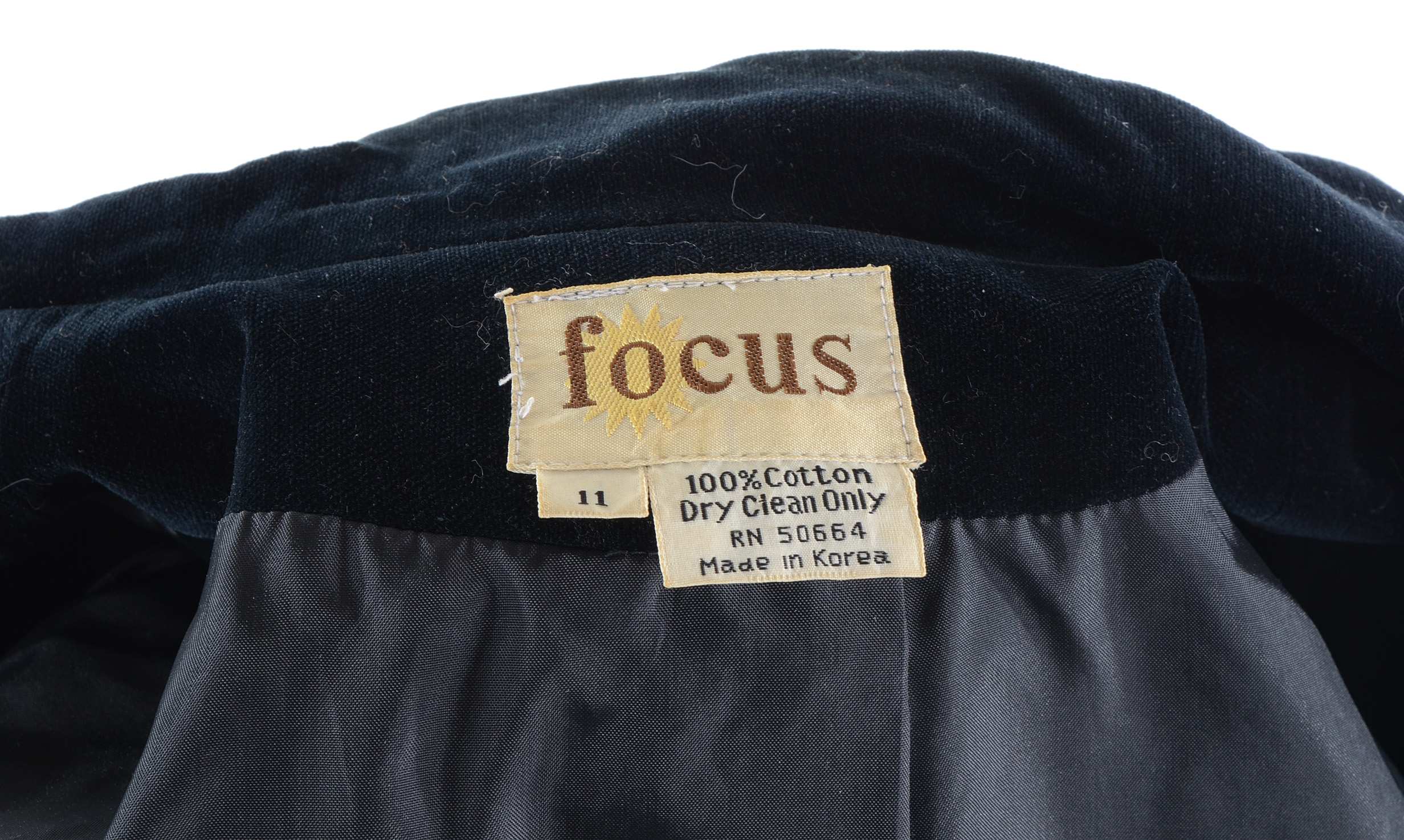Vintage Focus Velvet Jacket