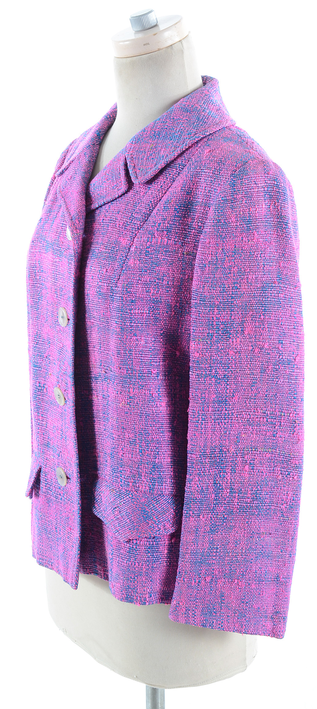 Vintage Gidding-Jenny Towncliffe Pink Boucle Jacket