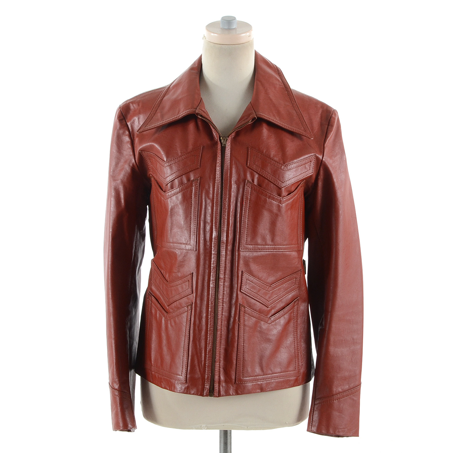 Vintage Ésprit Women's Leather Jacket