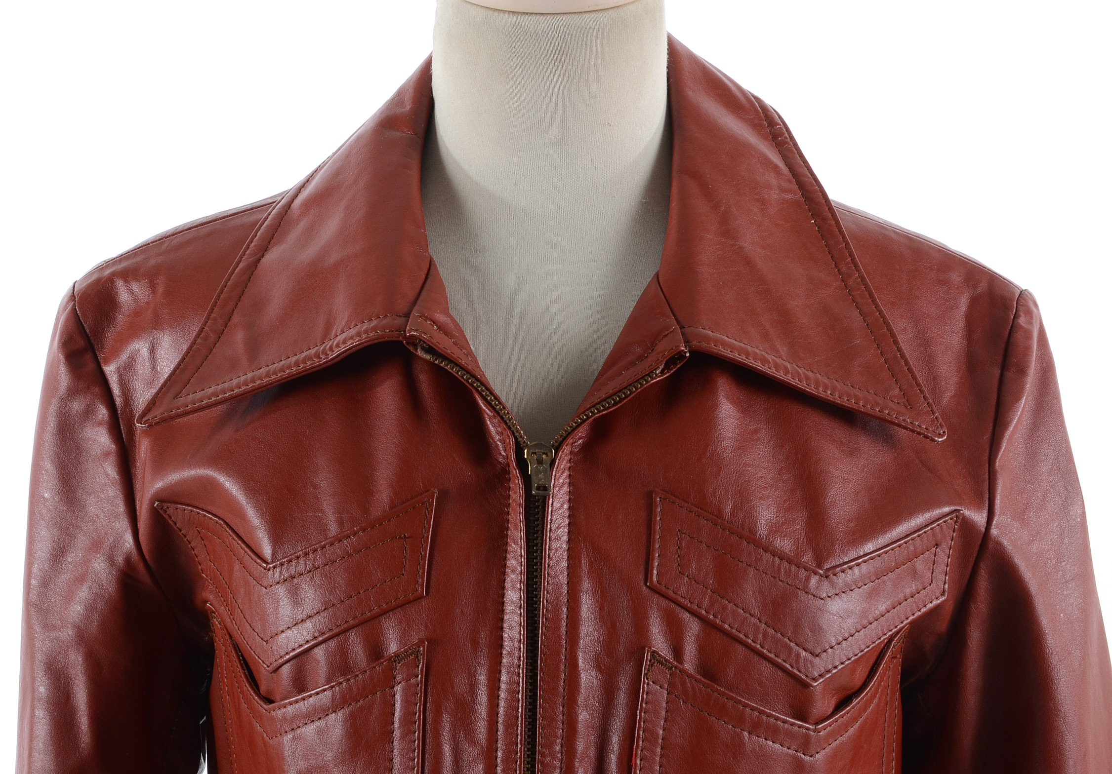 Vintage Ésprit Women's Leather Jacket