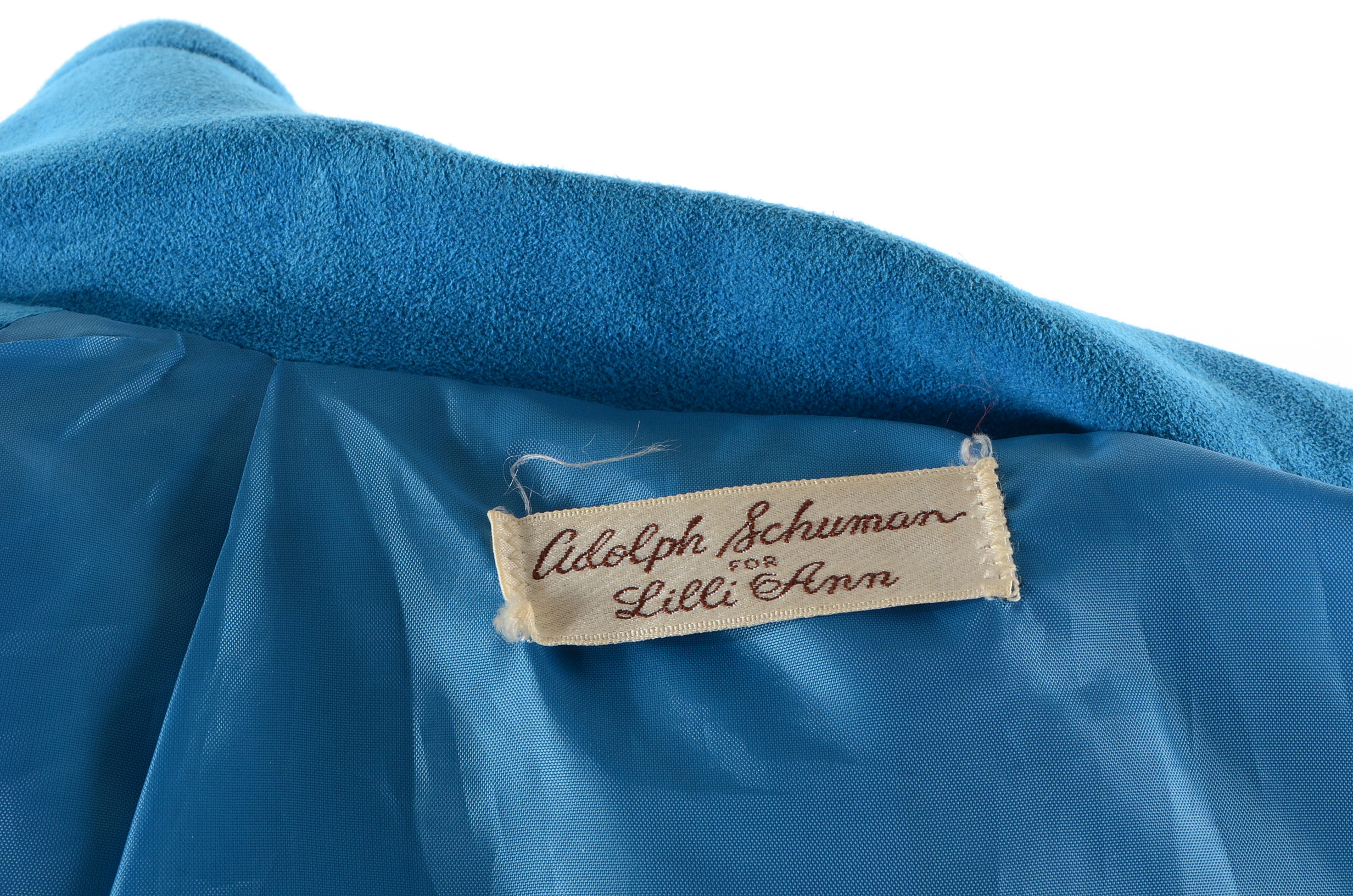 Adolph Schuman for Lilli Ann Ultrasuede Jacket