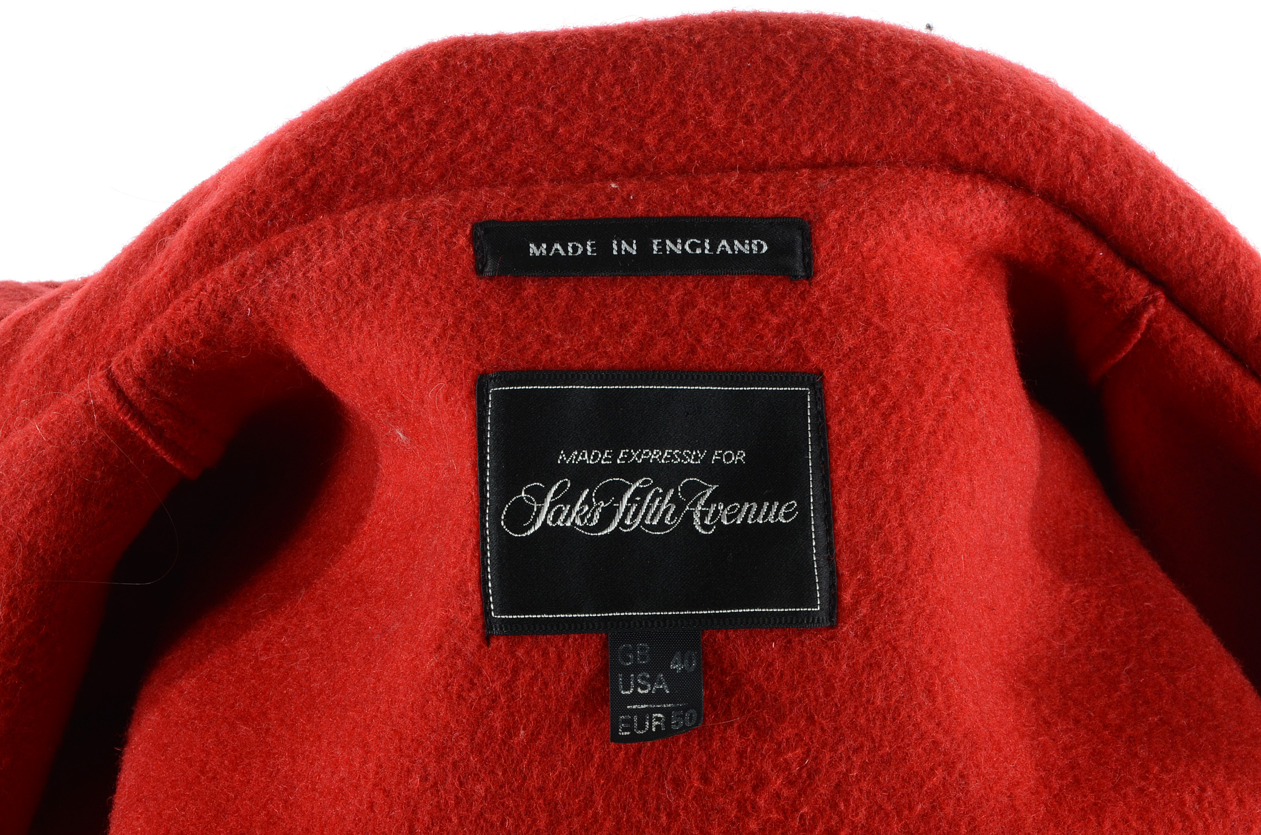 Saks Fifth Avenue Wool Blend Duffle Coat