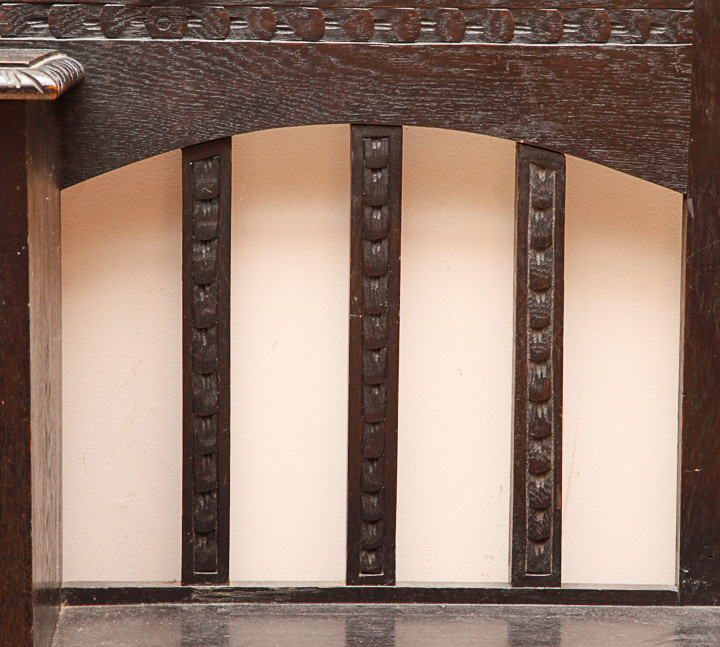 Antique William and Mary Style Gossip Bench