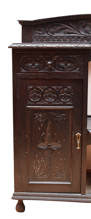 Antique William and Mary Style Gossip Bench