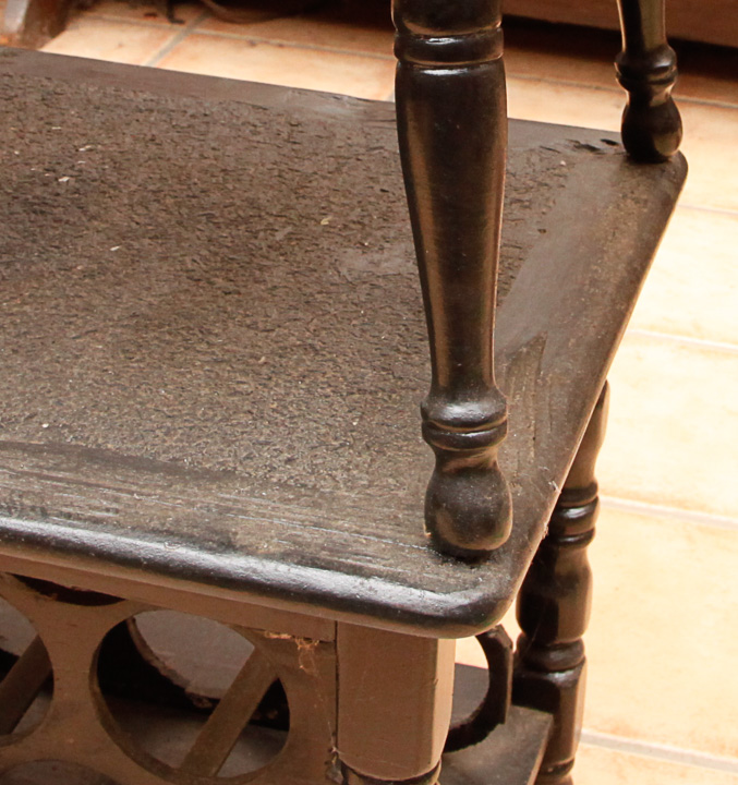 Victorian-Inspired Wine Tasting Table