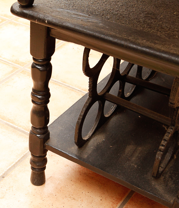 Victorian-Inspired Wine Tasting Table