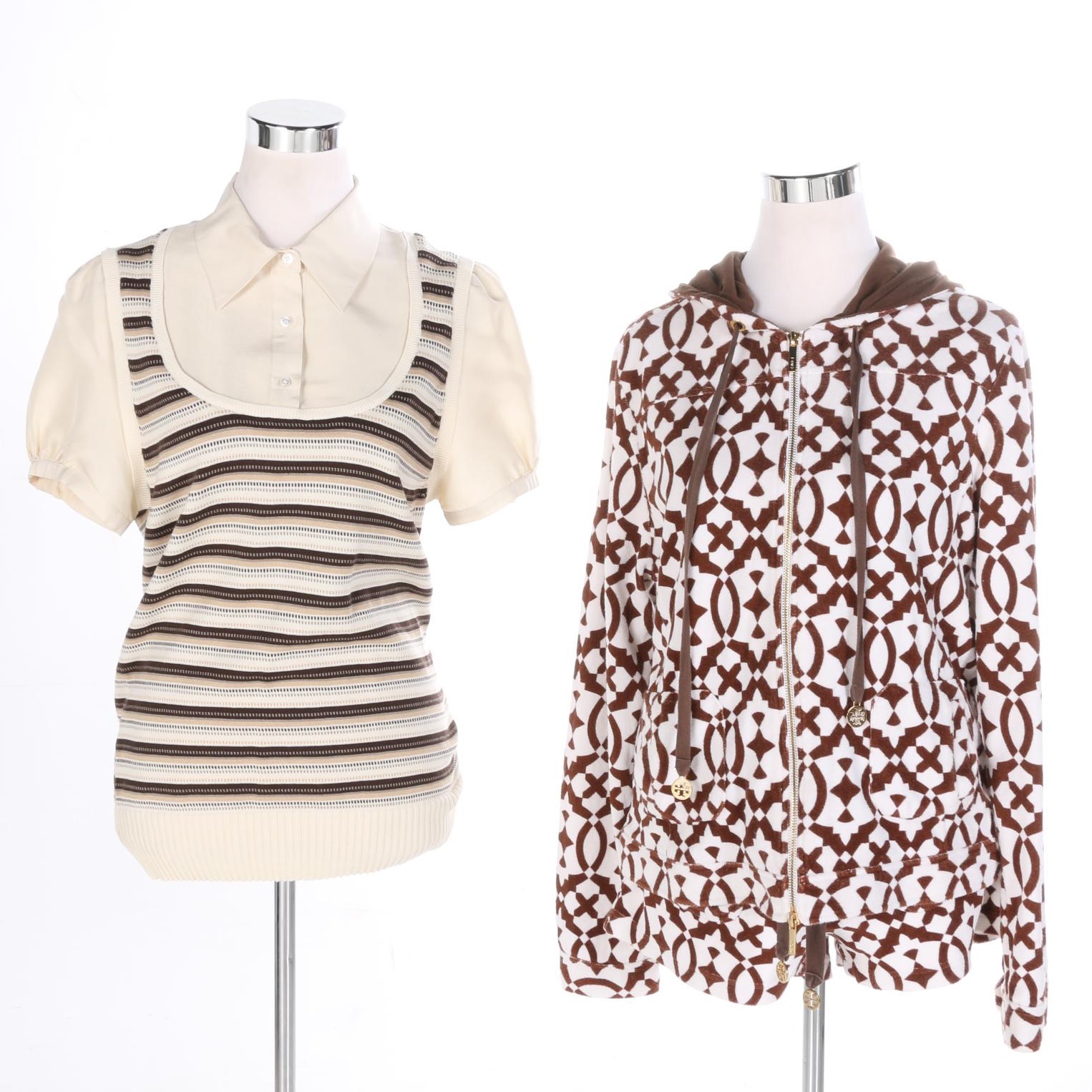 Tory Burch Sweatsuit and Blouse