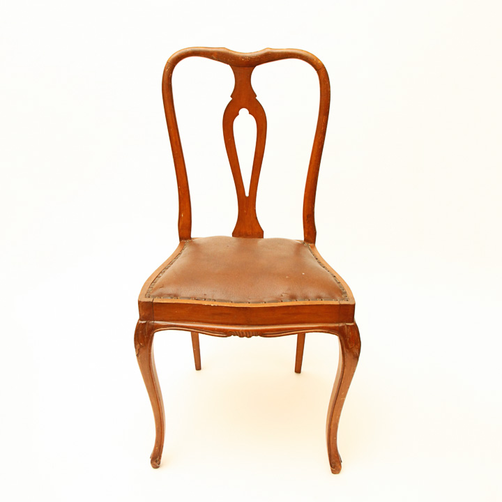 Vintage Queen Anne-Style Chair