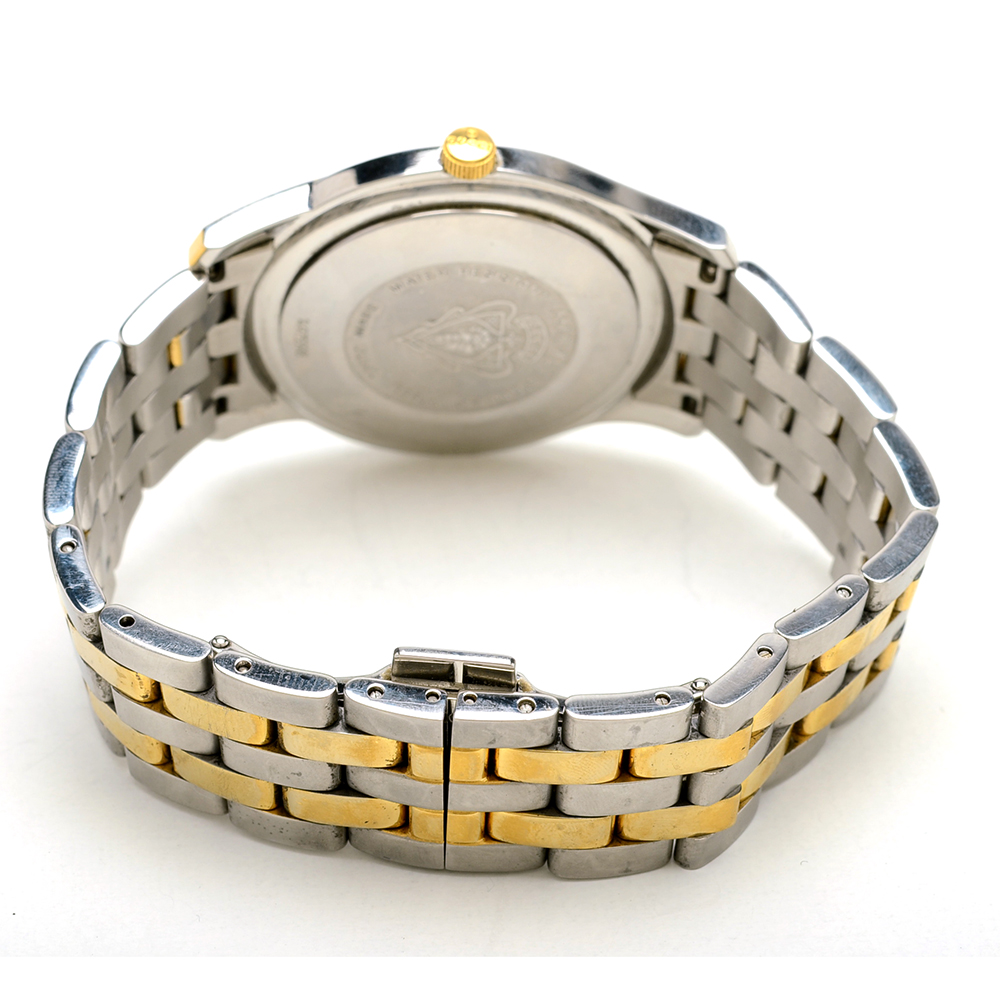 Men's Gucci Luxury Fashion Two Tone Swiss Made Steel Quartz Watch