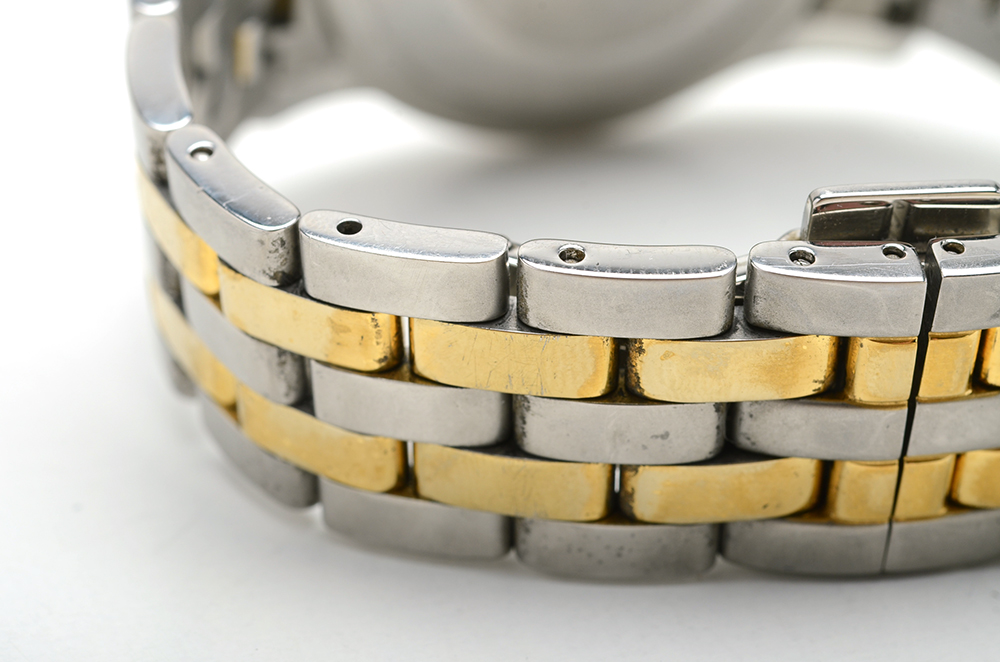 Men's Gucci Luxury Fashion Two Tone Swiss Made Steel Quartz Watch