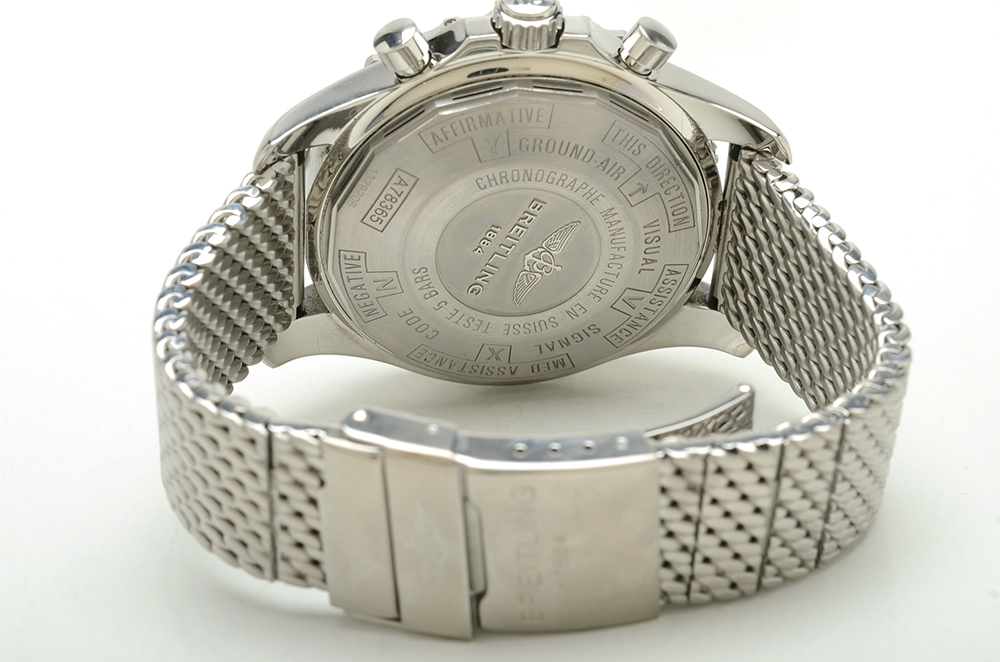 Breitling Chronospace Chronograph Grey 48 mm Super Quartz Steel