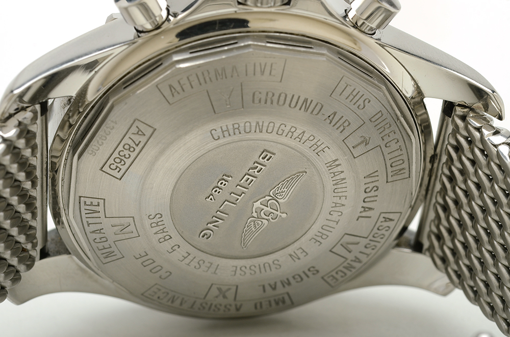 Breitling Chronospace Chronograph Grey 48 mm Super Quartz Steel