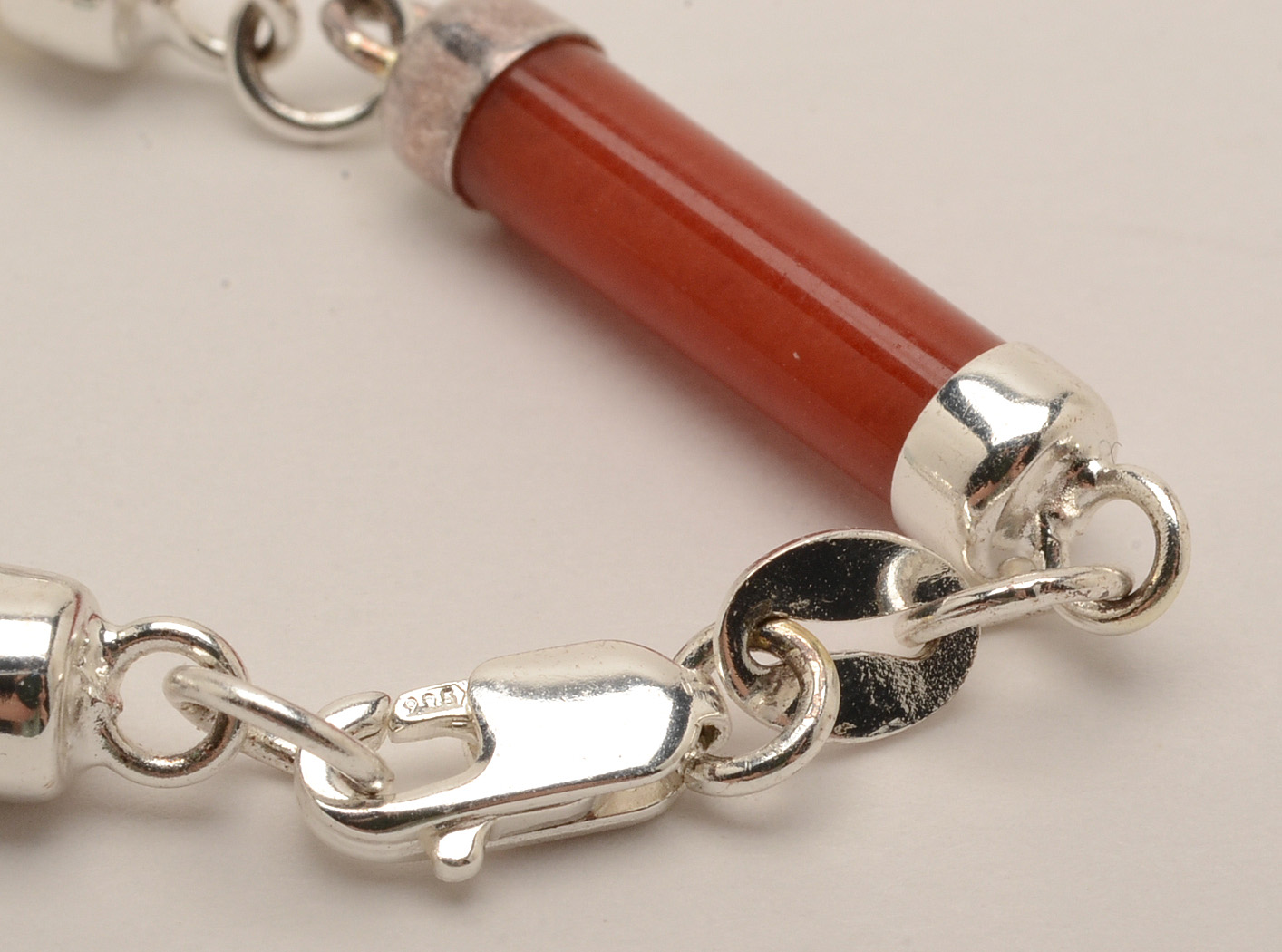 Sterling Silver Jadeite Bracelet