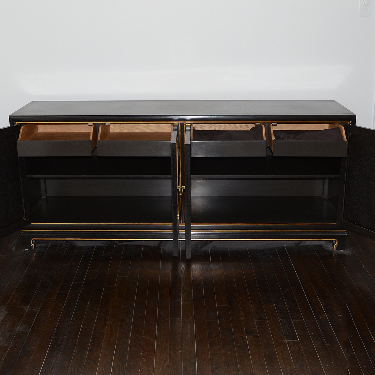 Vintage Chinoiserie Credenza by John Widdicomb