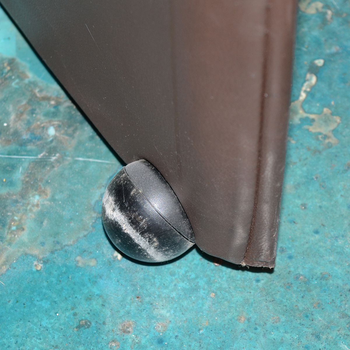 Modernist Style Brown Leather Armchair by Cassina