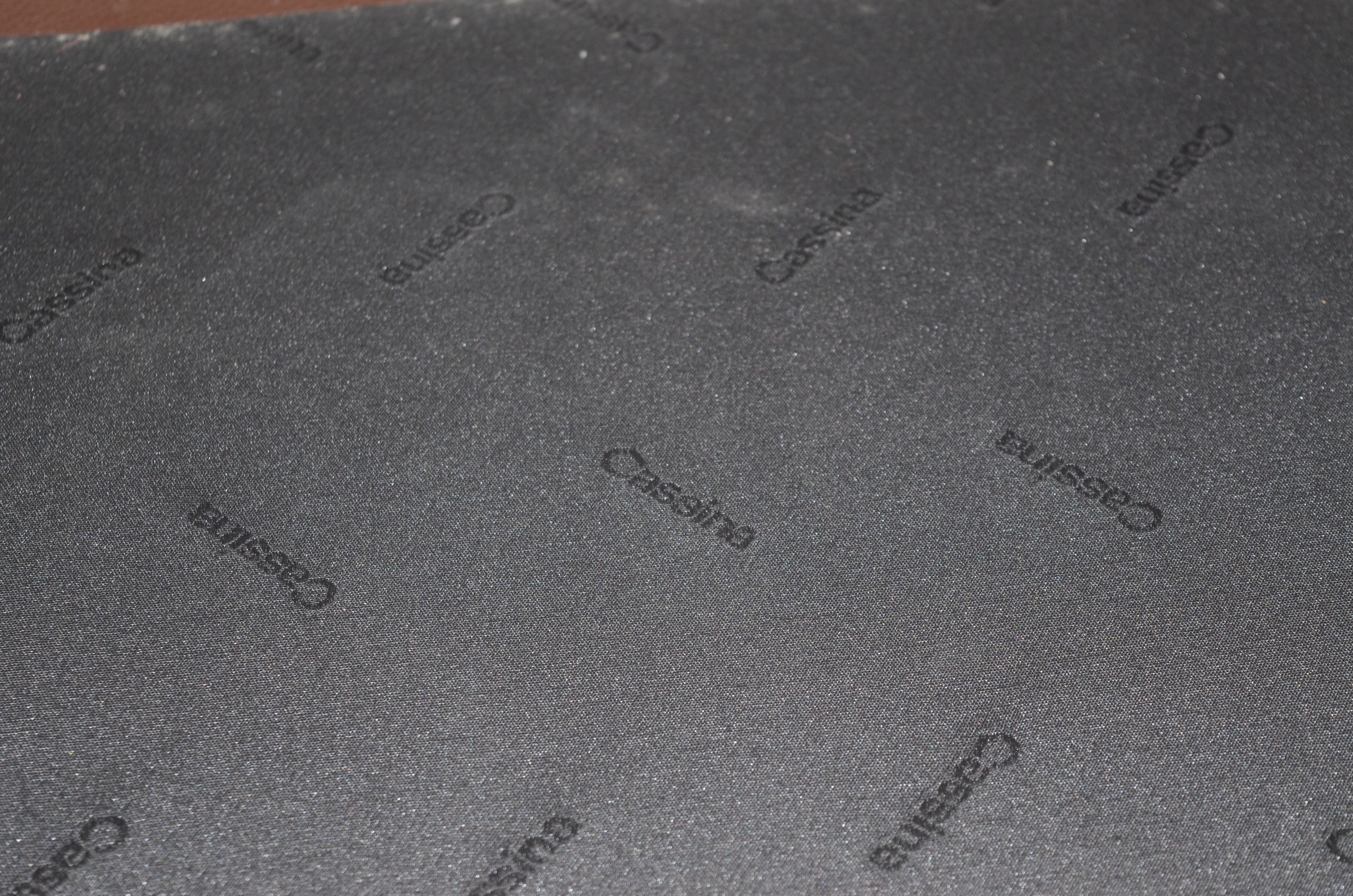 Modernist Style Brown Leather Armchair by Cassina