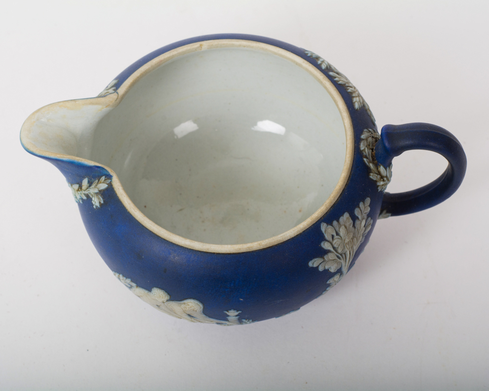 Vintage Wedgwood Jasperware Cream Pitcher and Sugar Bowl