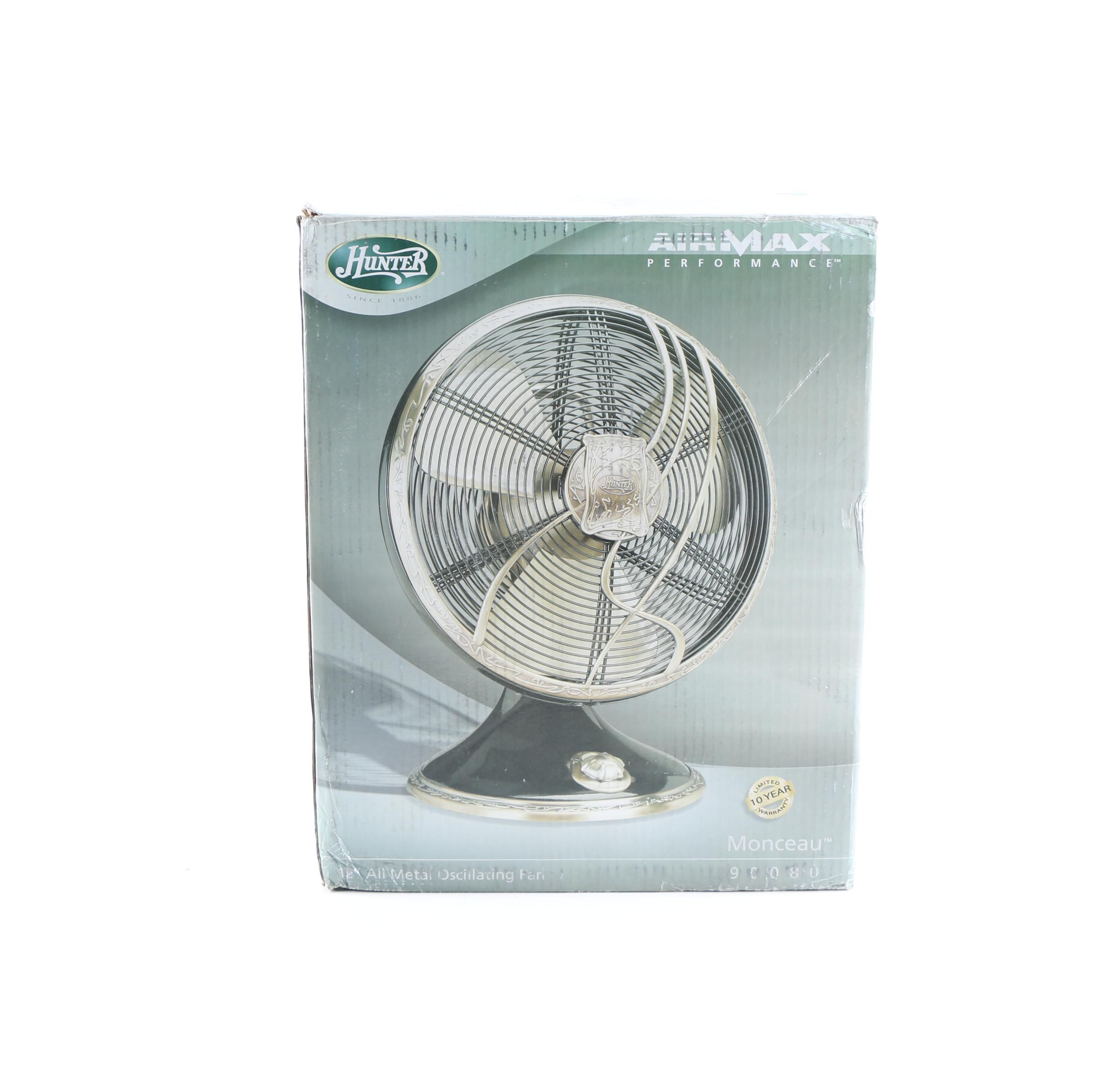 Hunter Monceau Oscillating Table Fan