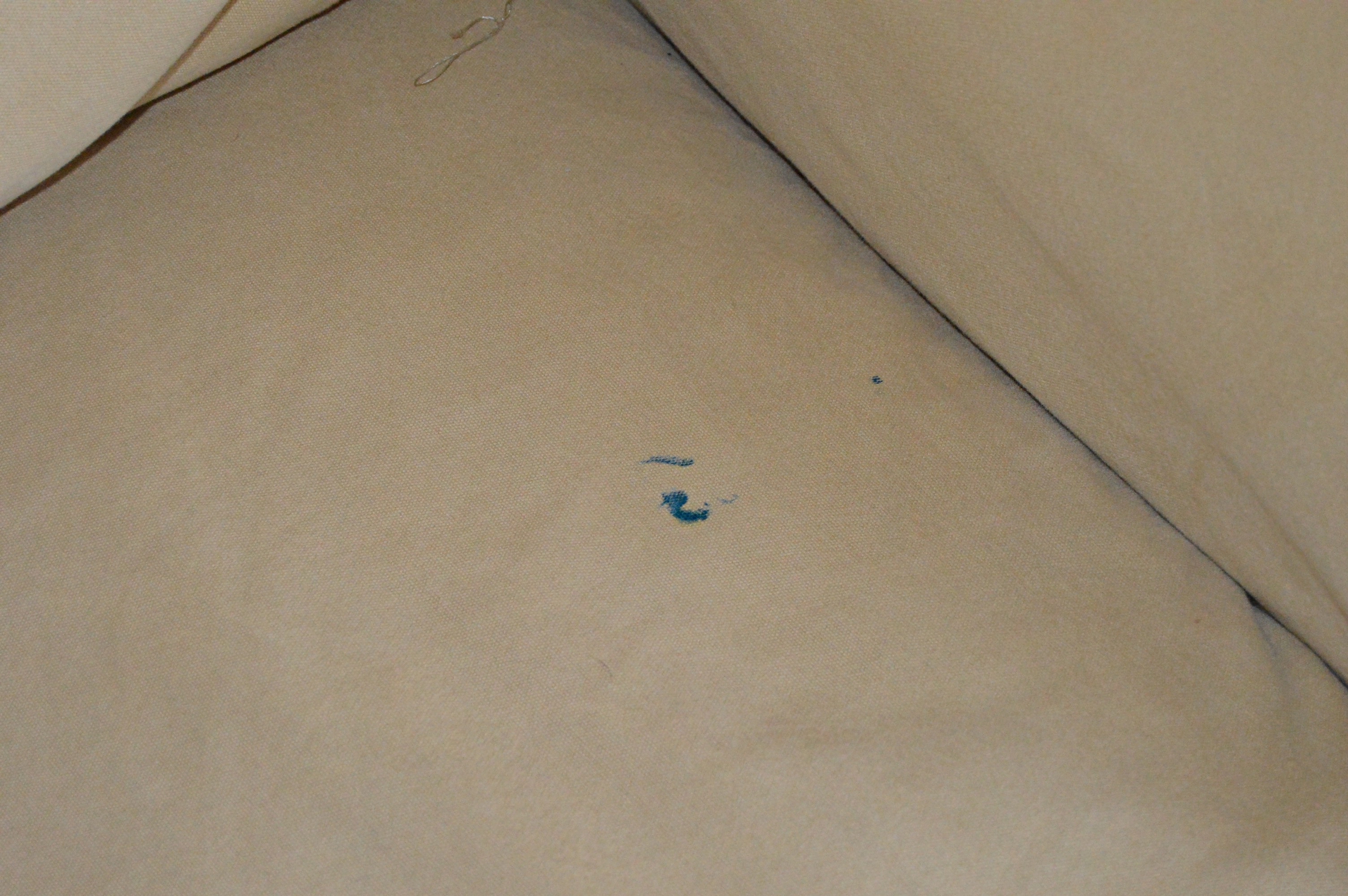 Four Seasons Tan Slipcovered Sofa