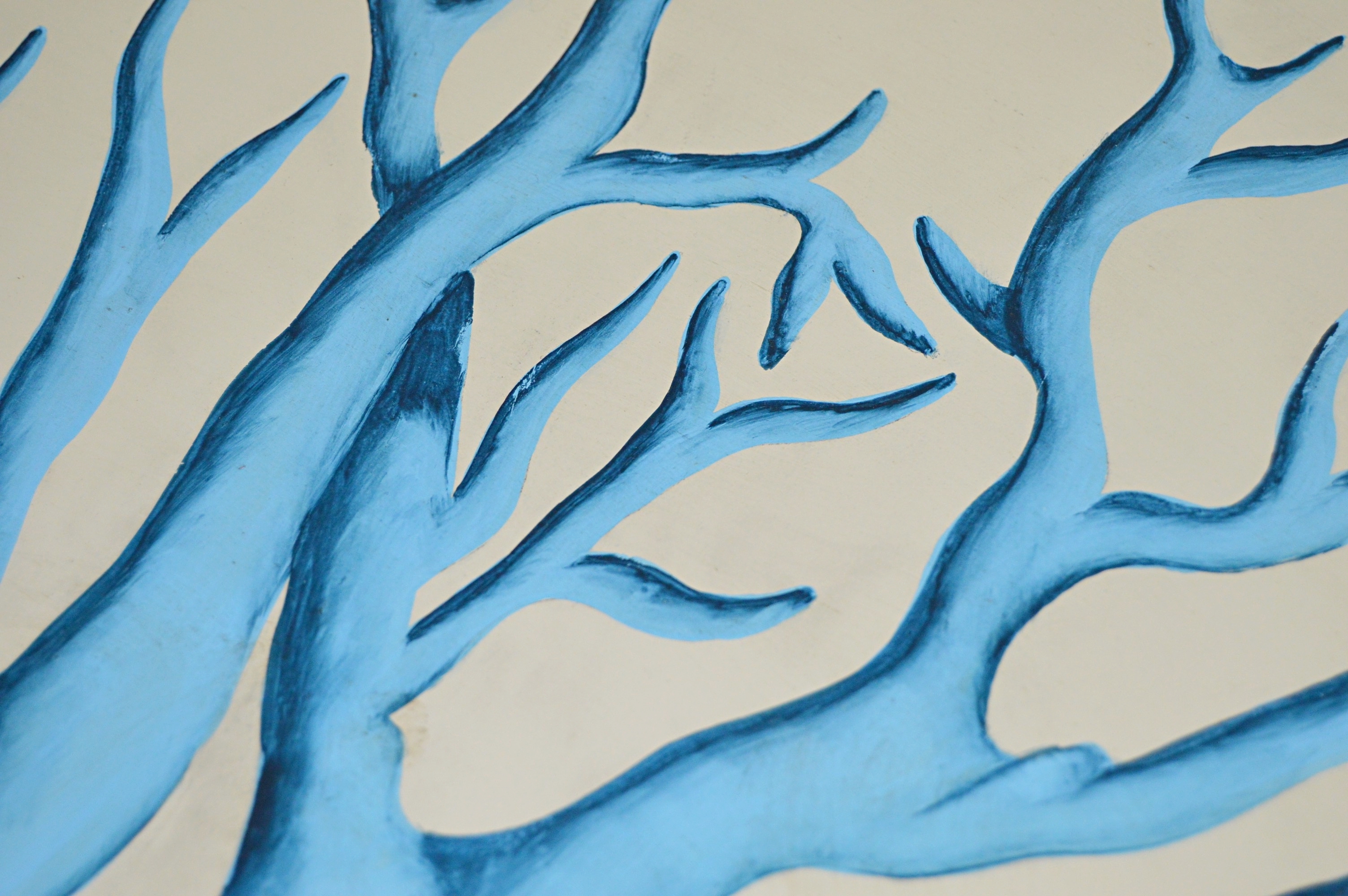 JM Piers Coral Tole Tray