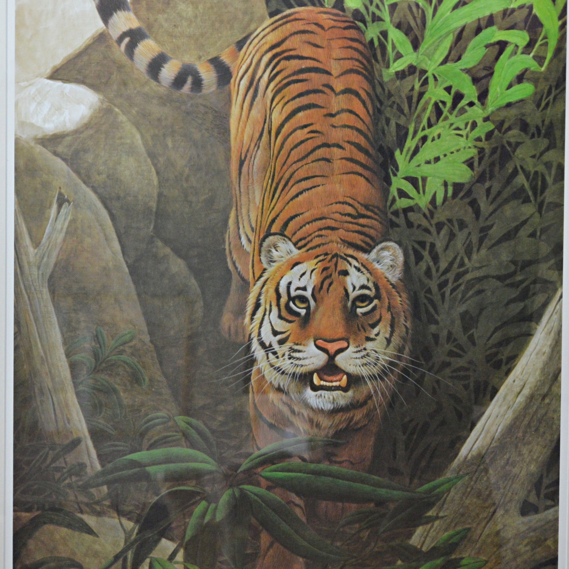 John Ruthven Limited Edition Offset Lithograph "Bengal Tiger"