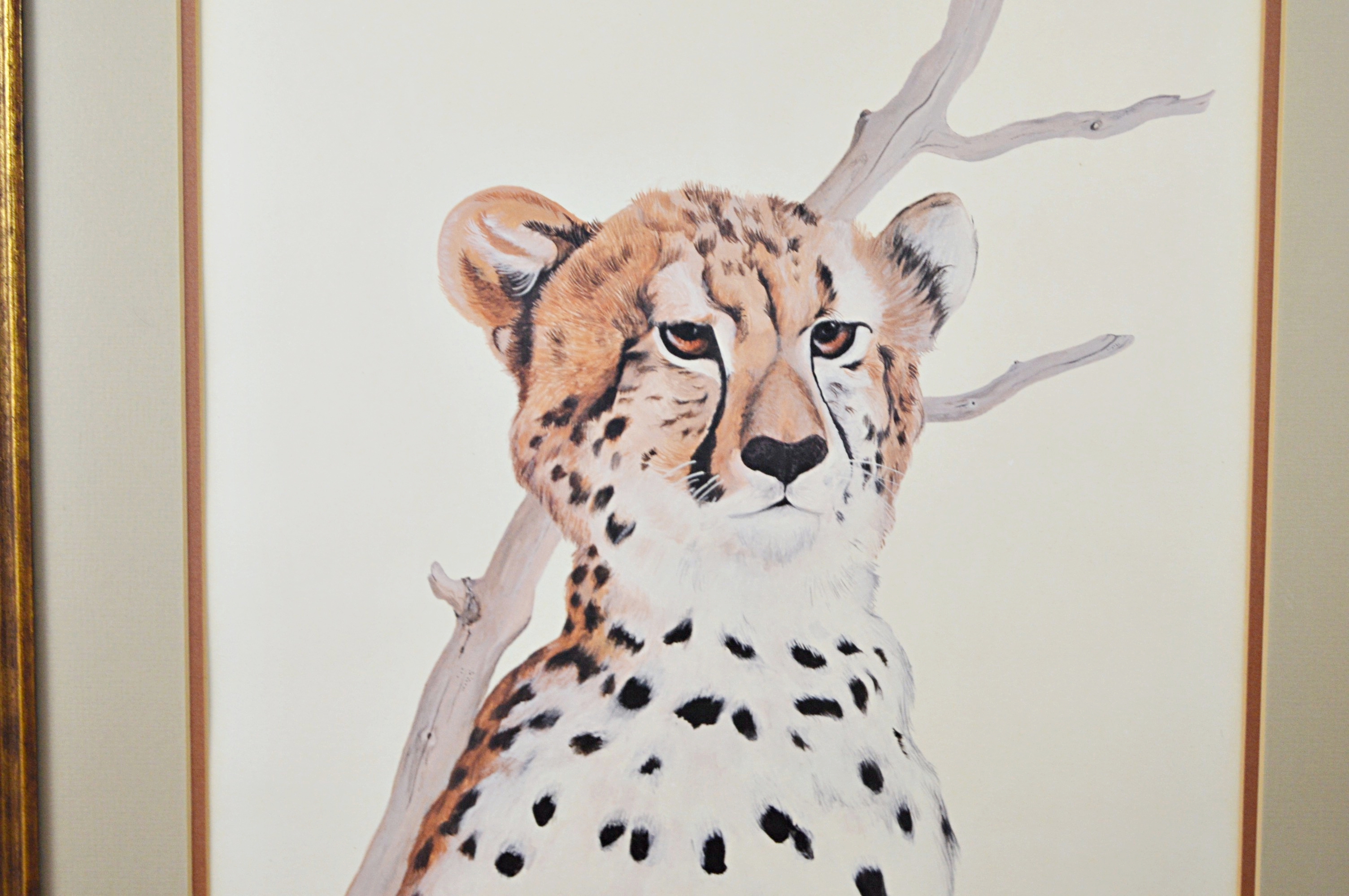 Les LeFevre Limited Edition Offset Lithograph "Cheetah"