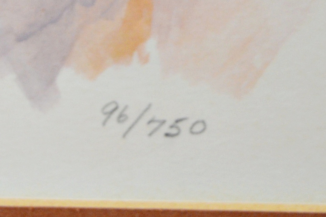 Les LeFevre Limited Edition Offset Lithograph "Cheetah"