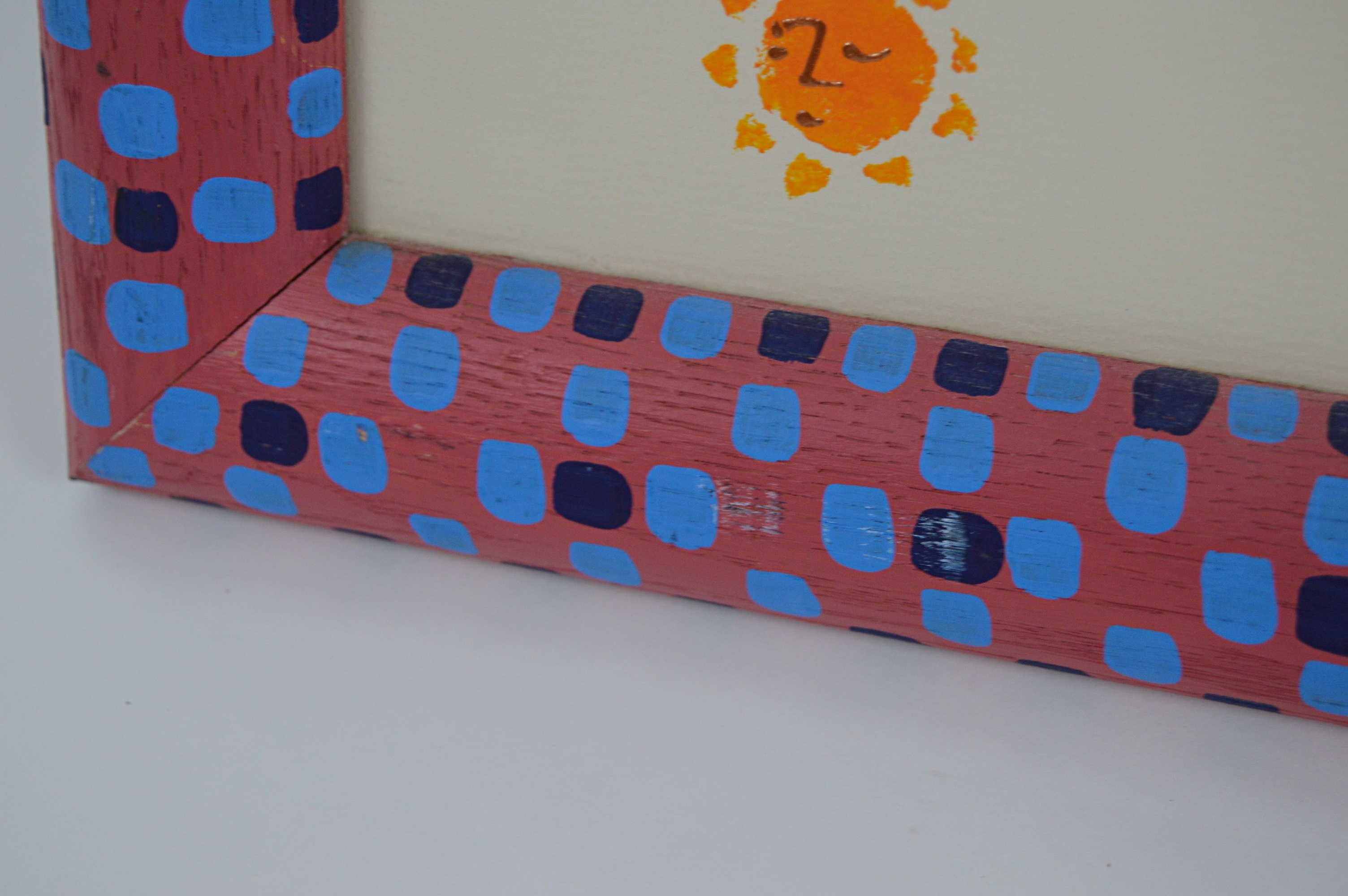 T. Haugen Framed Batik Sunflower